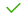 Checkmark Green