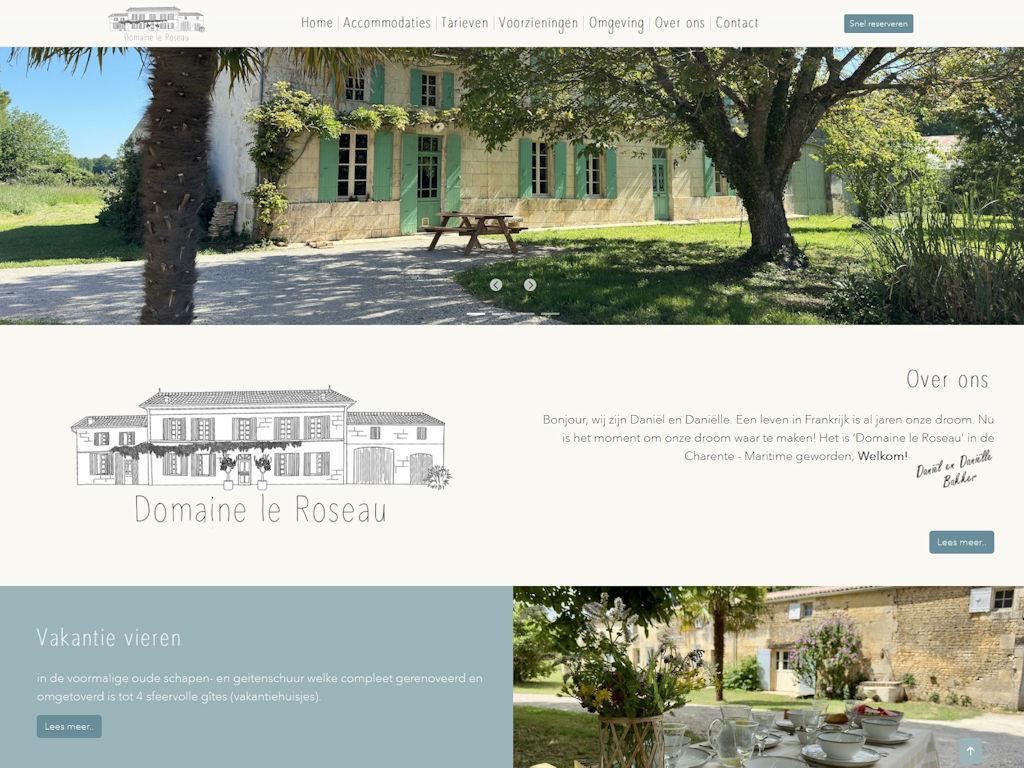 Website Domaine le Roseau Website Domaine le Roseau